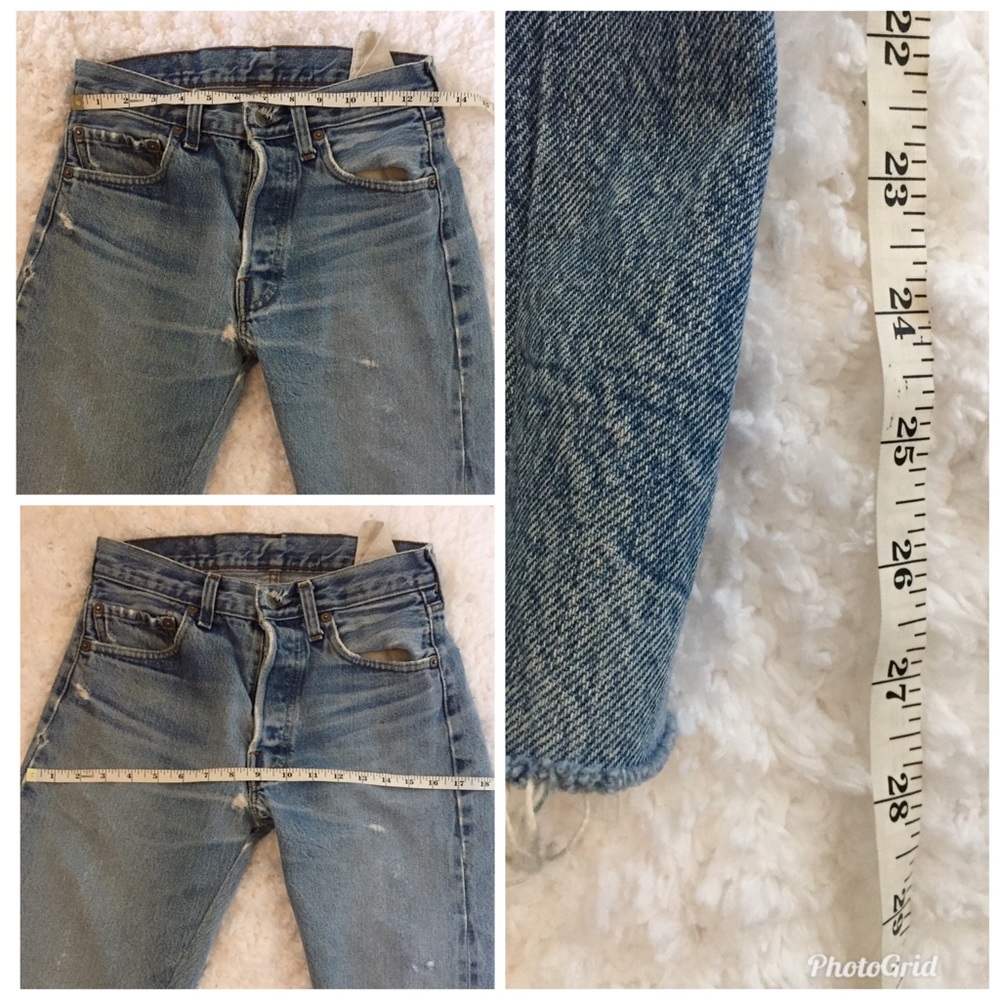 PRICE DROPPED Vintage selvedge Levi 501 jeans!